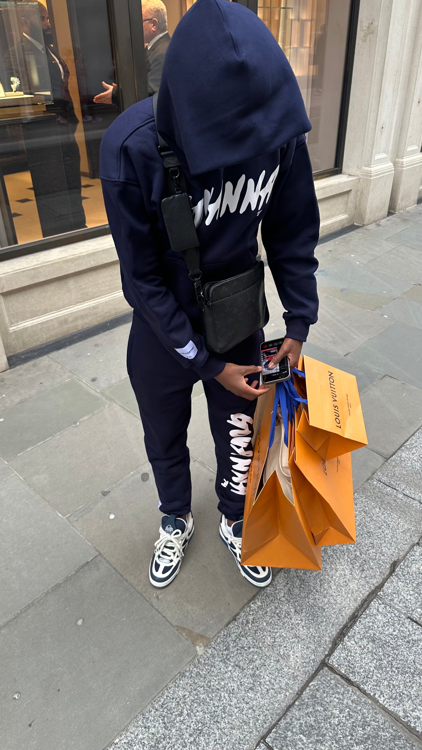 NFE exclusive tracksuit (rapper blue)