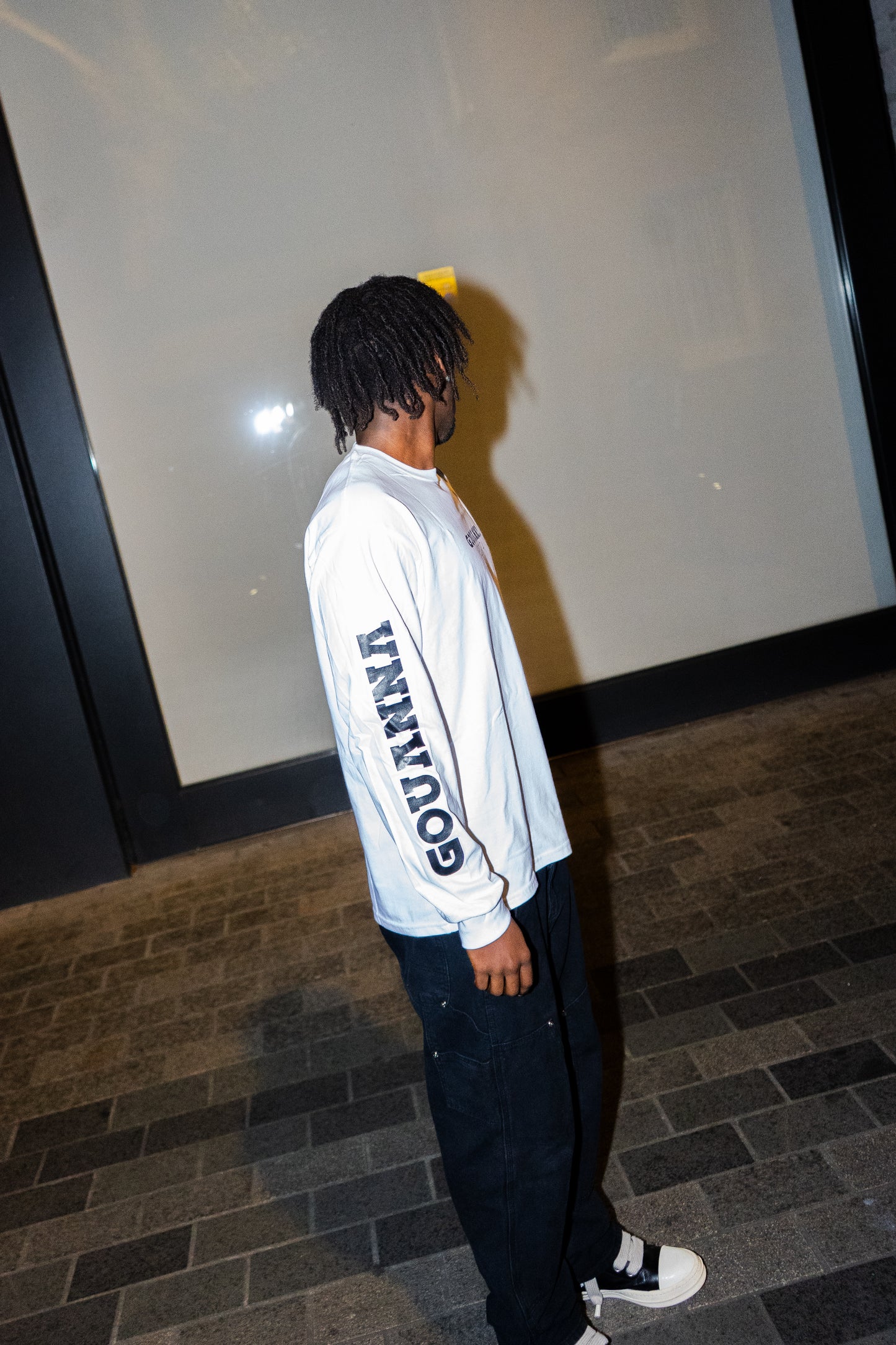 not for everyone tee (white/black)